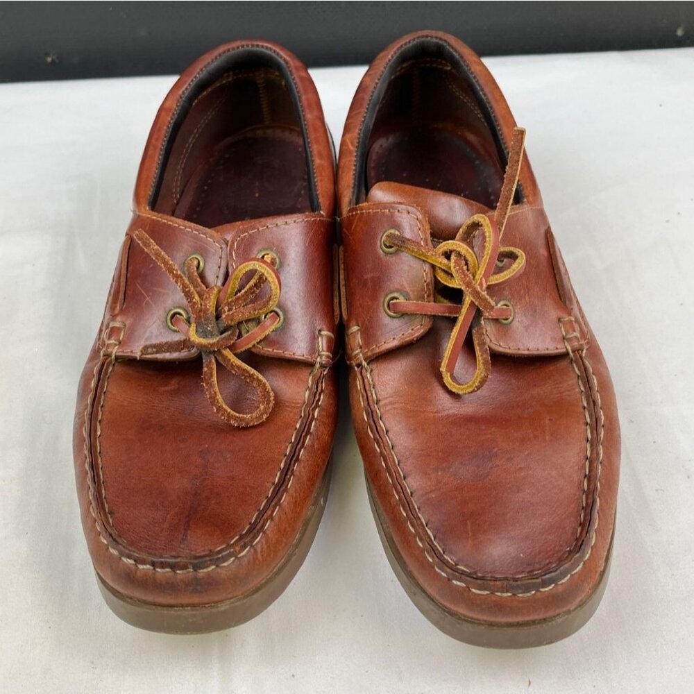 Gonzalez Hand Made Men's Brown Shoes/Loafers Sz 9 SKU 4711